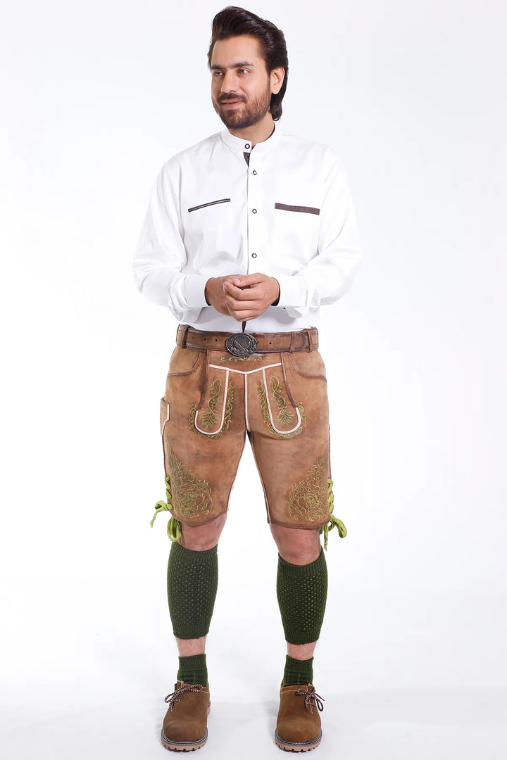 Authentic Bavarian Lederhosen Outfits for Men