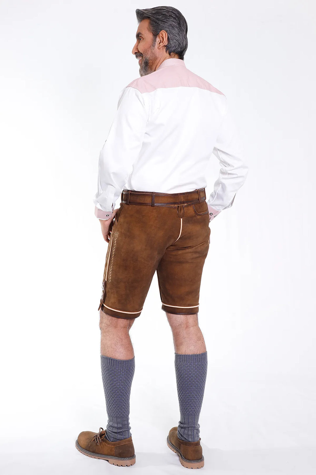 Comfortable Mens Classic German Lederhosen