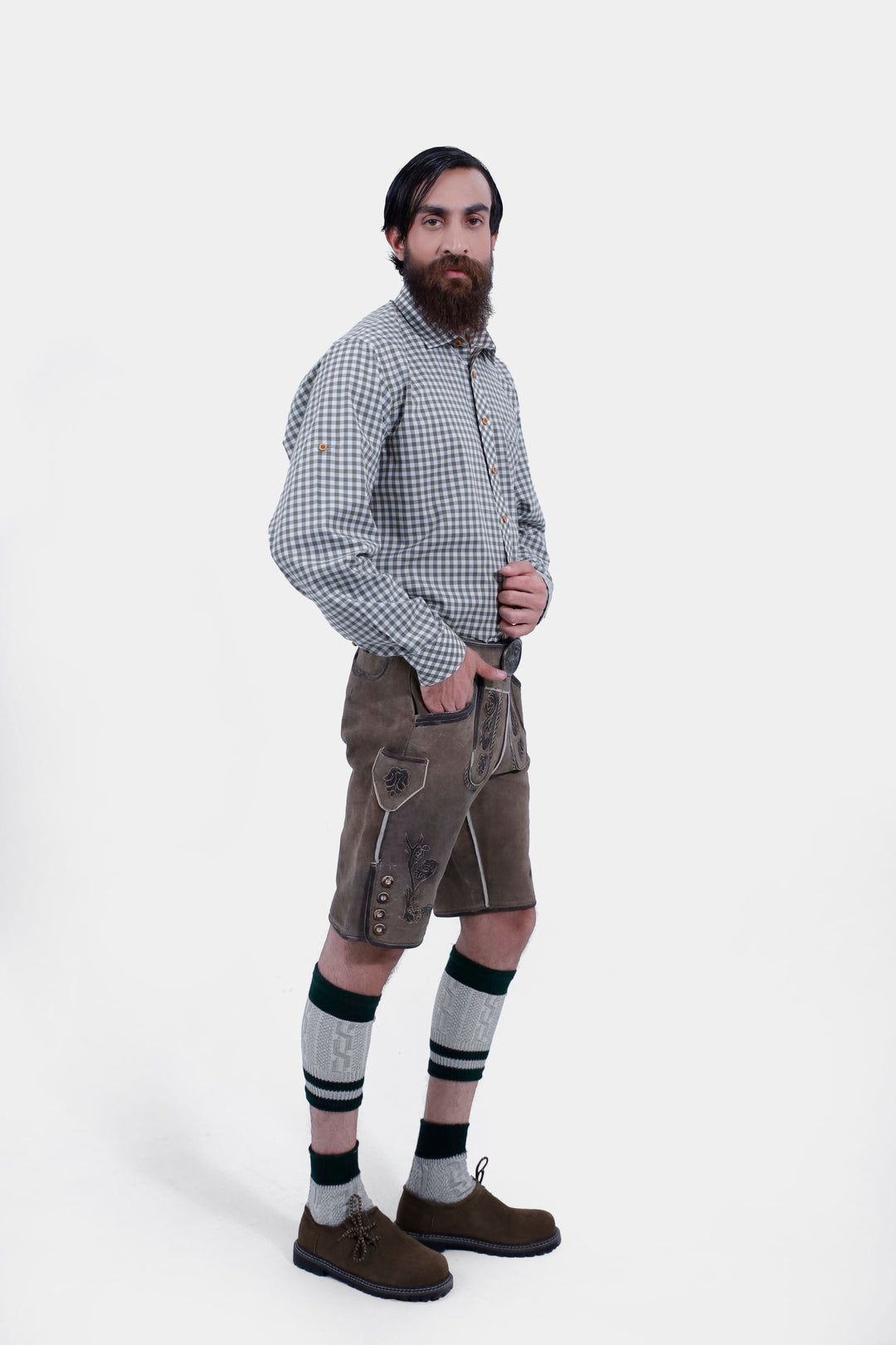 Bavarian Woodland Lederhosen