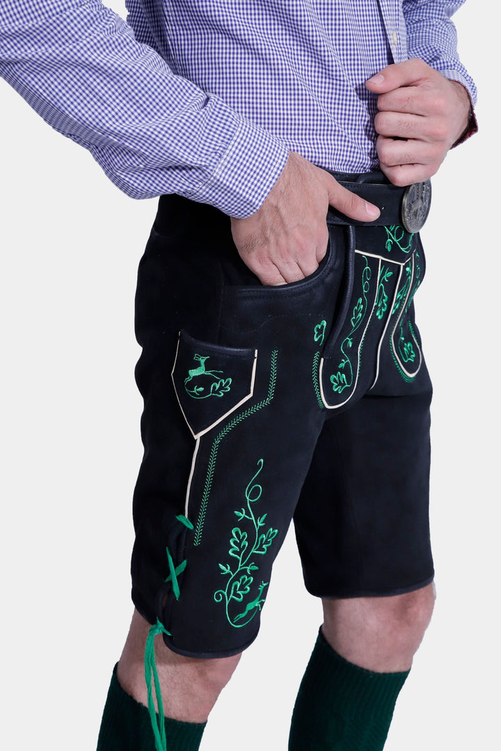 Böll Lederhosen in Black