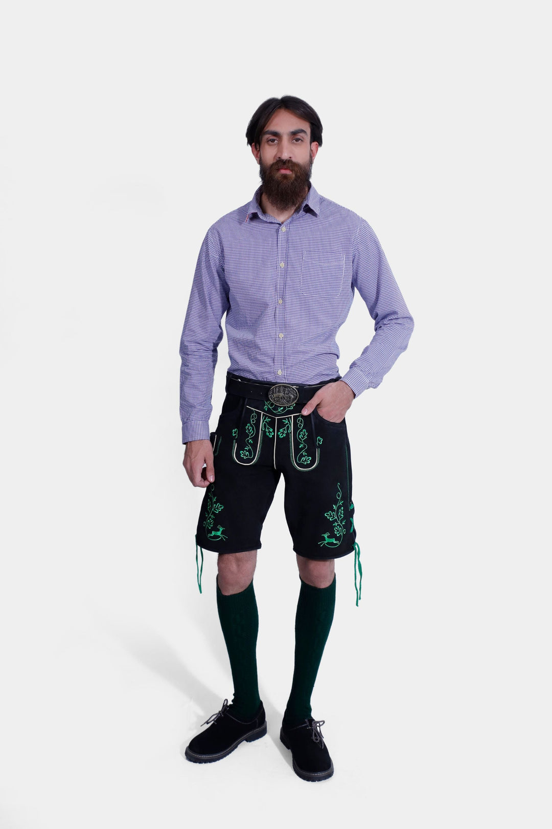 Böll Lederhosen in Black