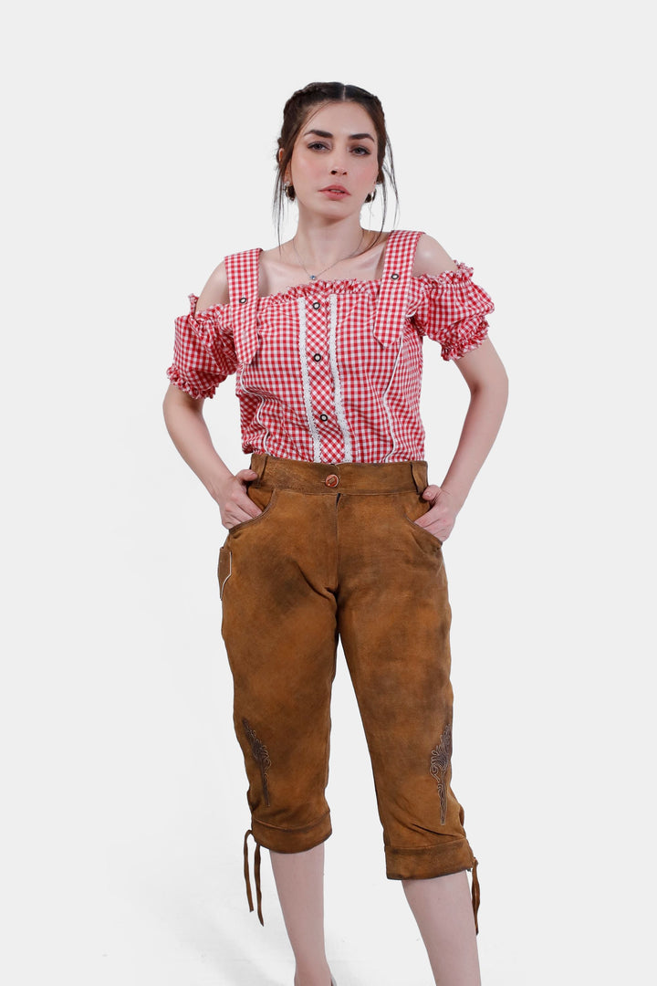 Claudia Schiffer Lederhosen