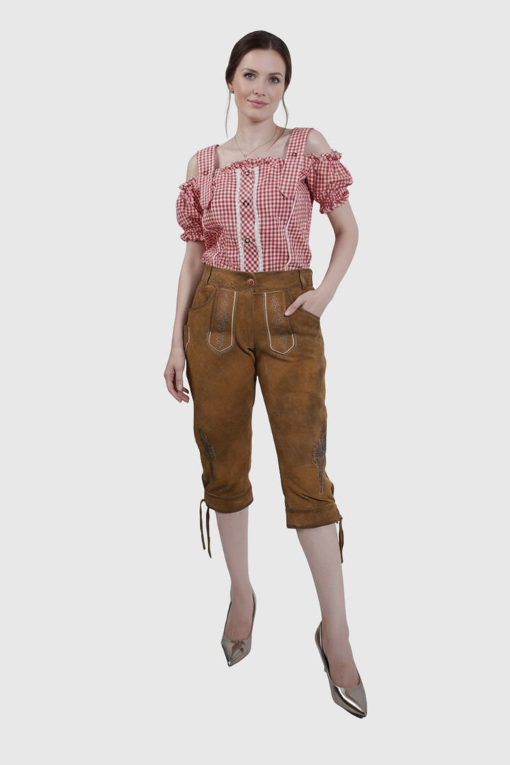 Claudia Schiffer Lederhosen