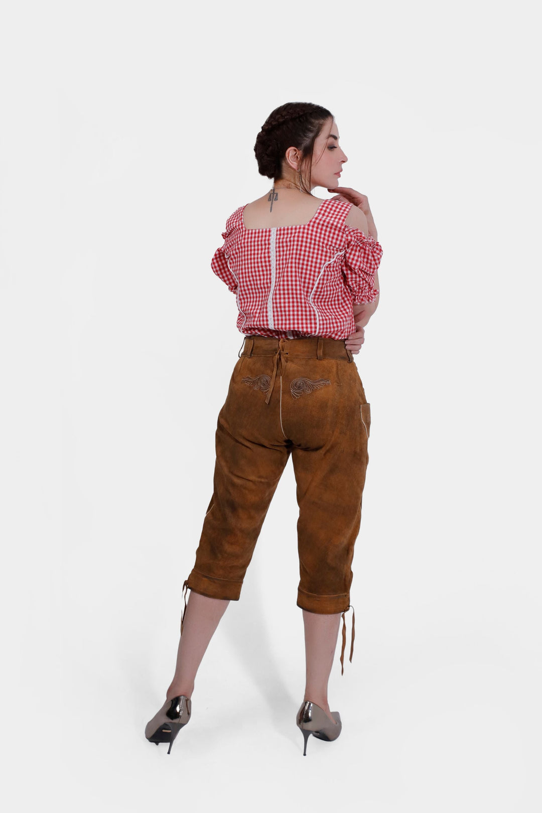 Claudia Schiffer Lederhosen