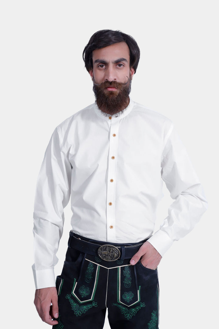 Mystic Black Lederhosen shorts