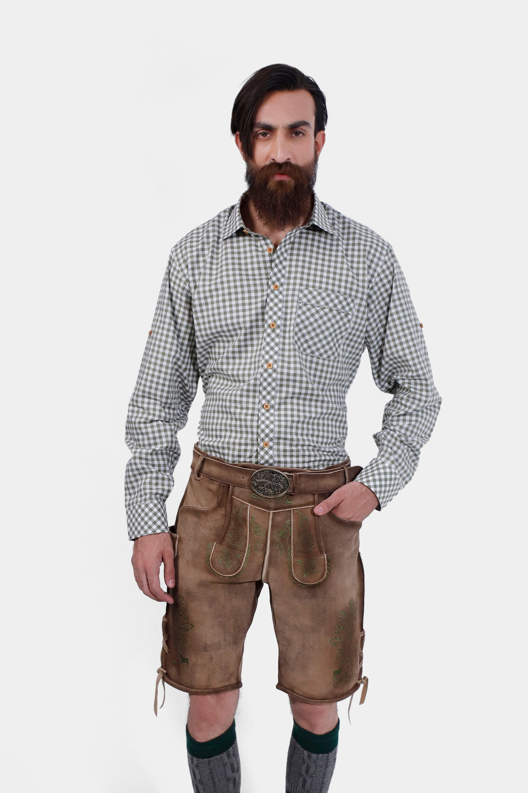 Thuringian forest dragons Lederhosen