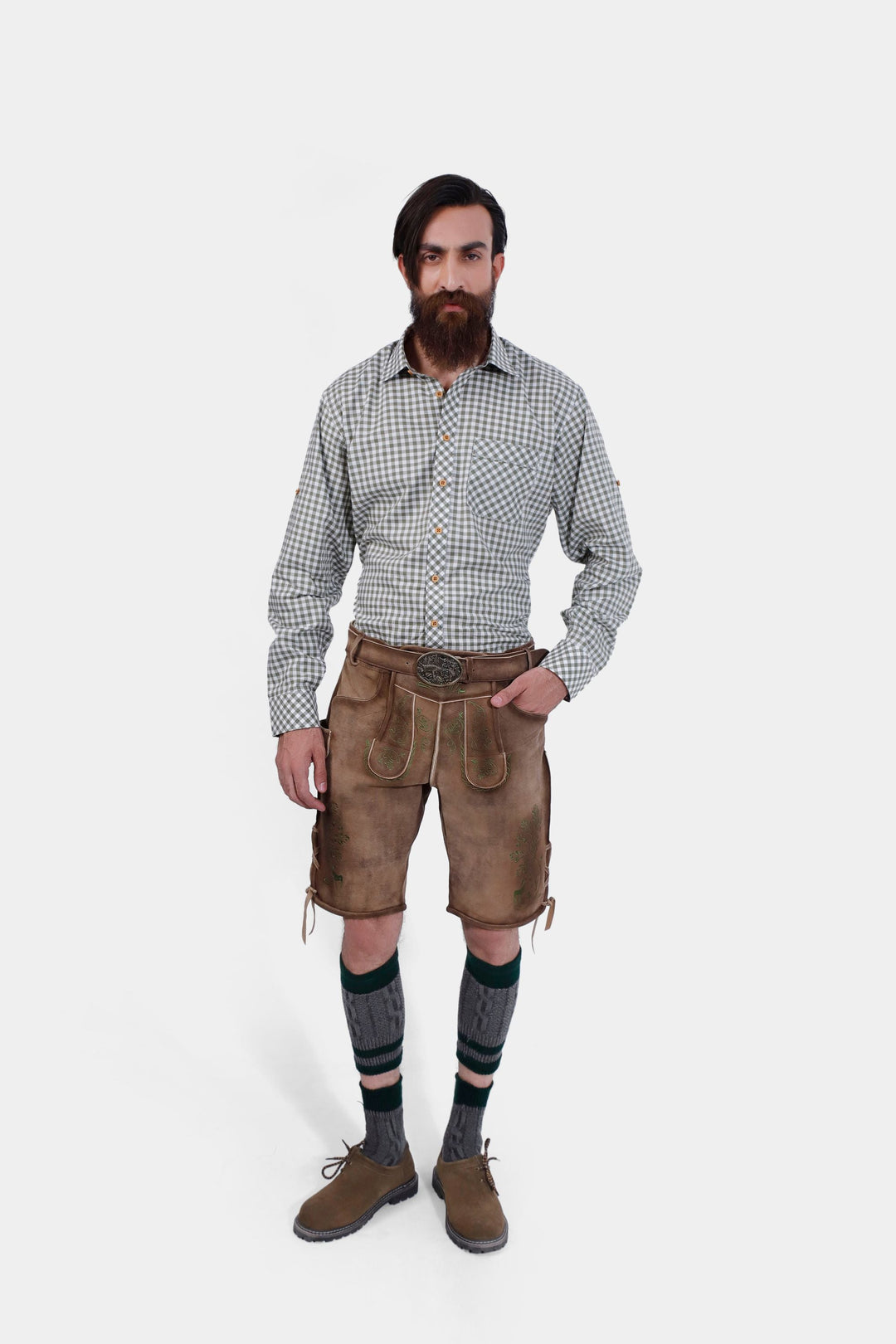 Thuringian forest dragons Lederhosen