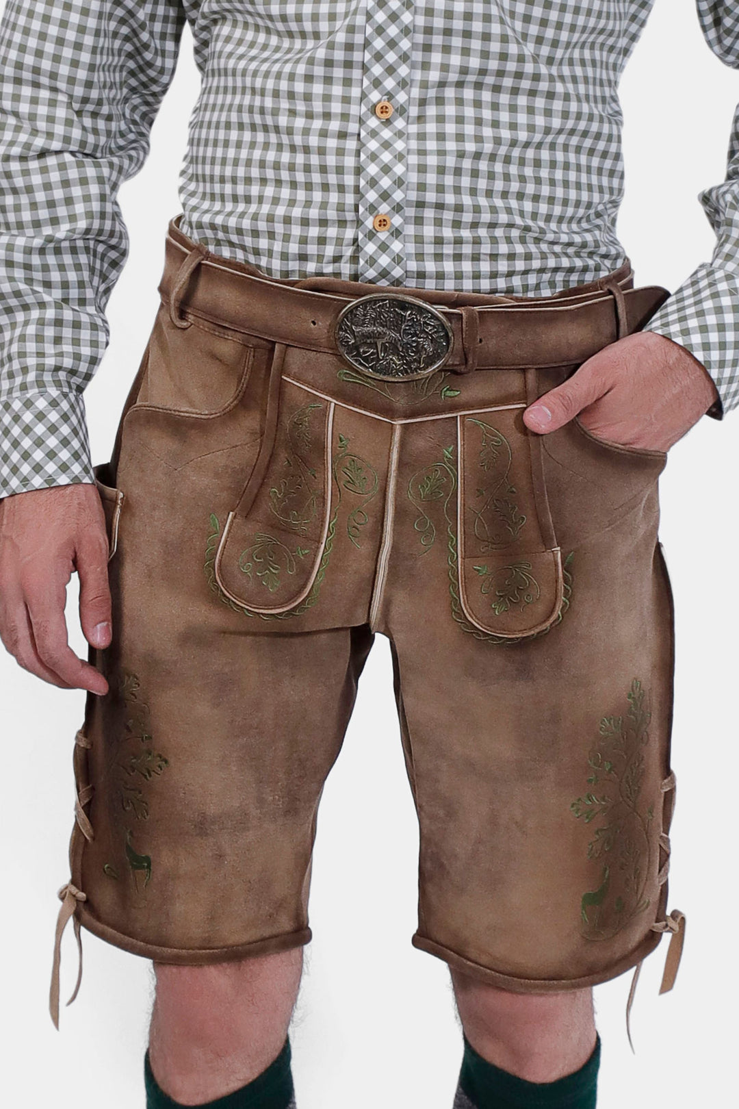 Thuringian forest dragons Lederhosen